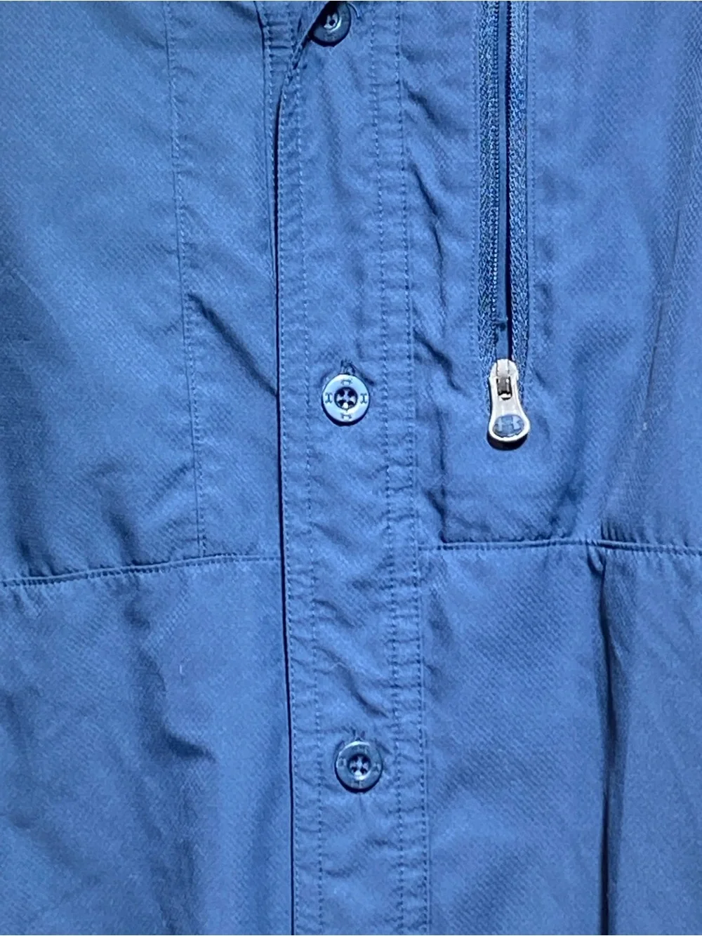 Under Armour Men's Navy Blue Lightweight Shirt Jacket